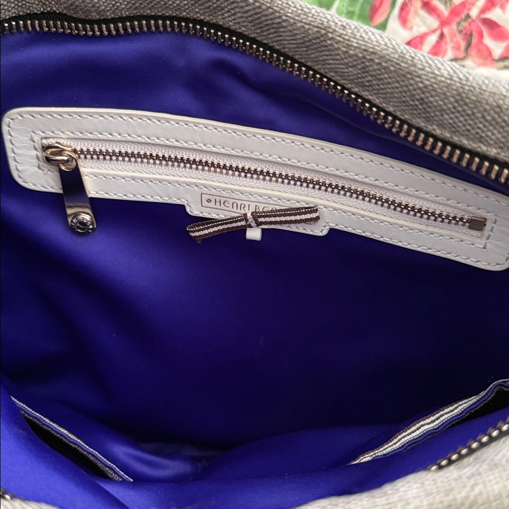 Henri Bendel Tweed and Leather Jetsetter Crossbody Bag - Picture 6 of 10